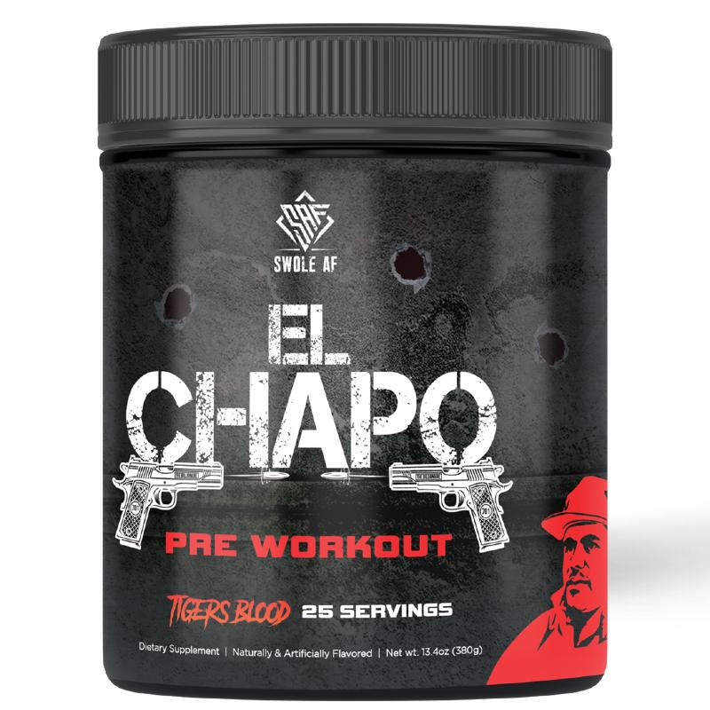 Pre entreno de EL CHAPO