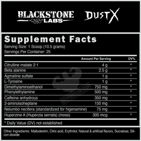 dust x informacion